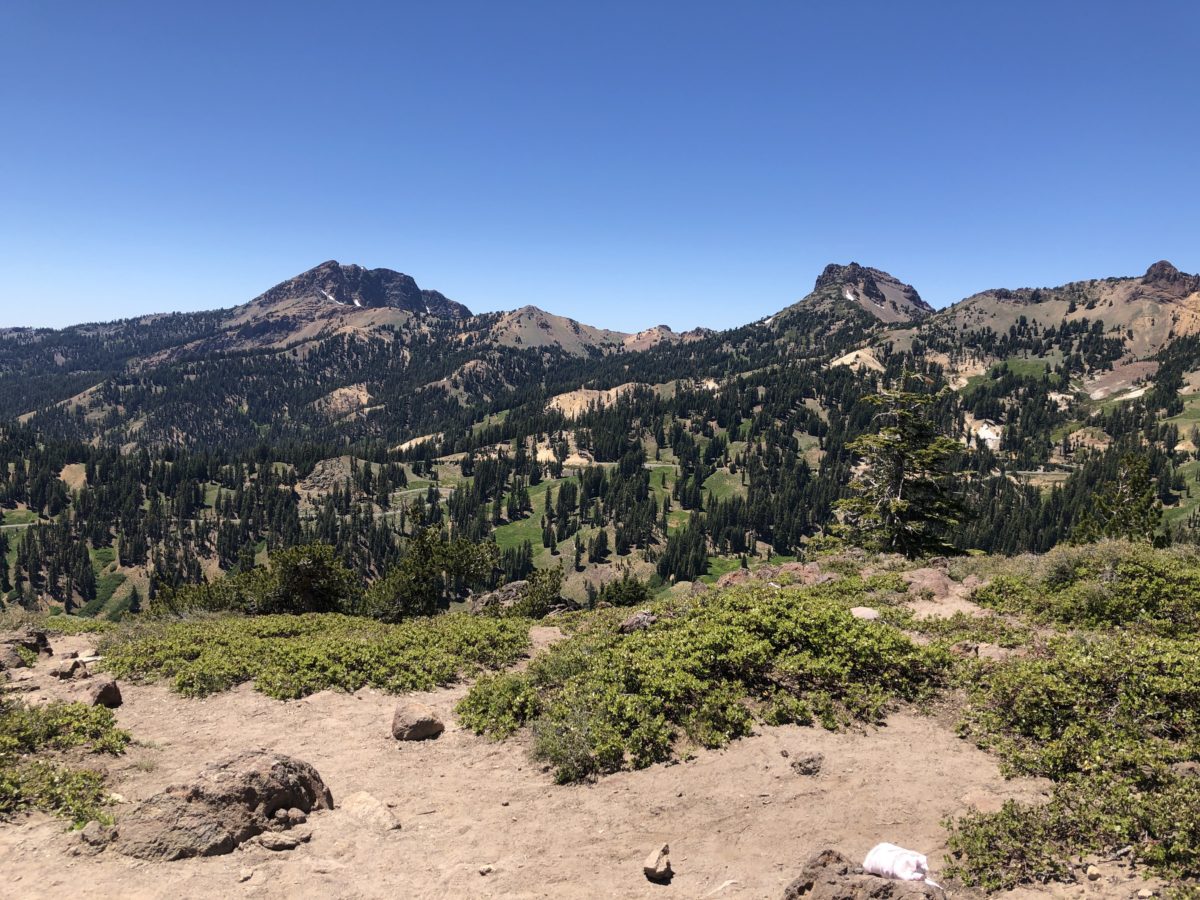 Mountains near Lassen Peak